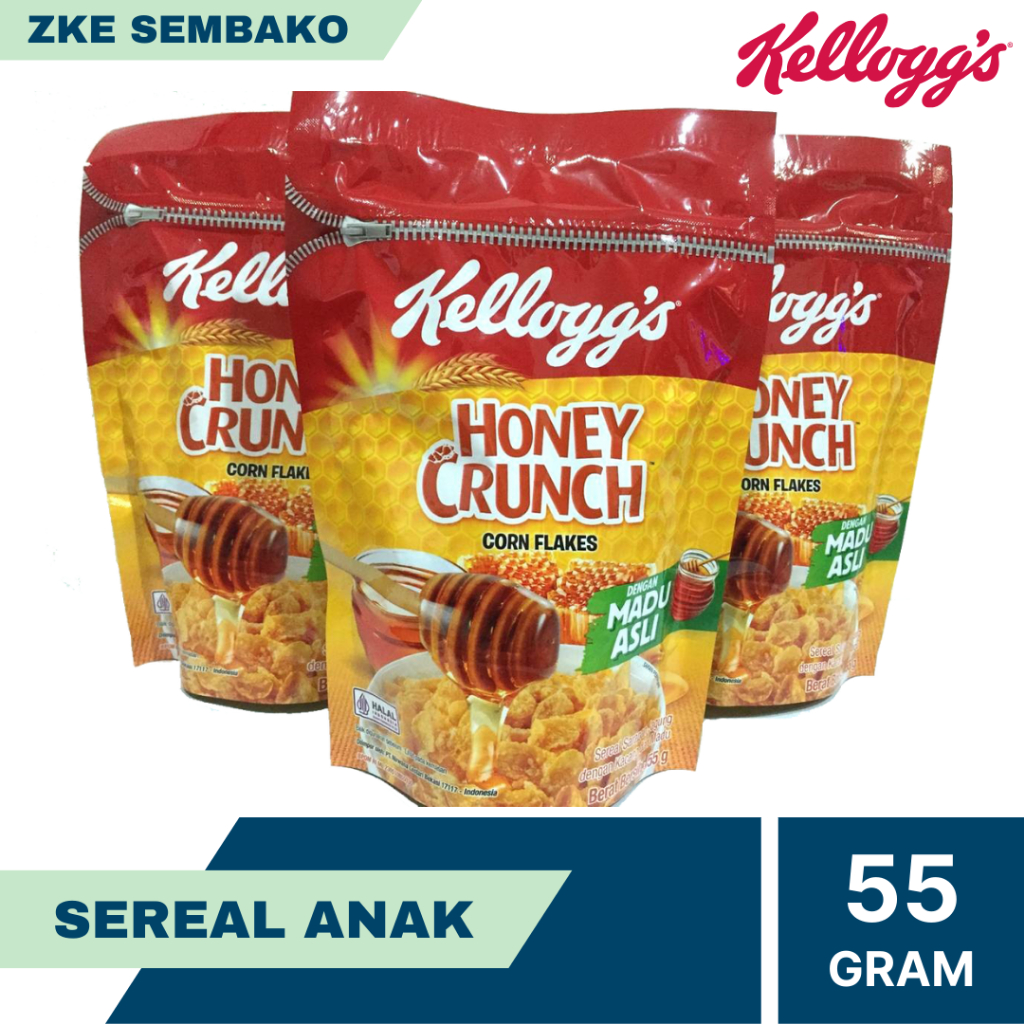 

Kelloggs Honey Crunch Sereal Jagung Madu 55gr