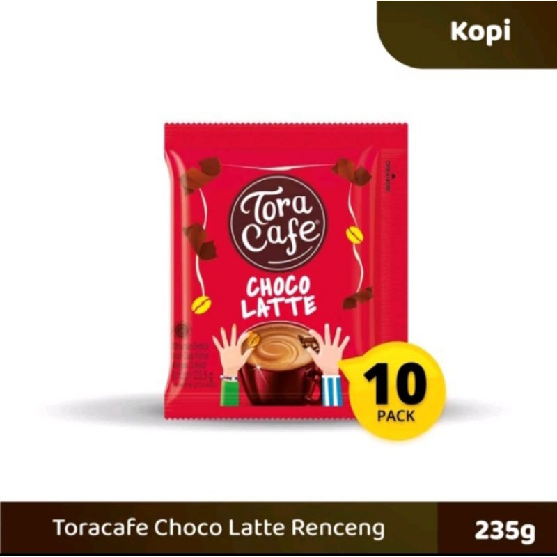 

Kopi Tora Cafe Rasa Choco Latte 1 Renceng isi 10 Sachet