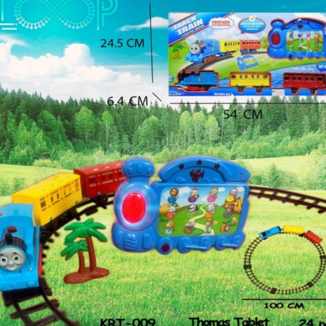 Mainan Anak Rel Kereta Api Ukuran Besar / Mainan Anak Kereta Api / Kereta Api Mainan / Mainan Kereta