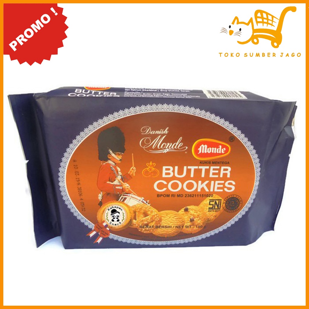 

Monde Butter Cookies 150gr