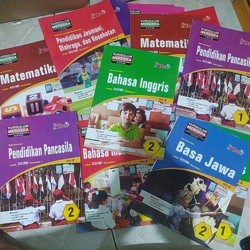 LKS FOKUS SD kls 1/2/4/5 kurikulum merdeka