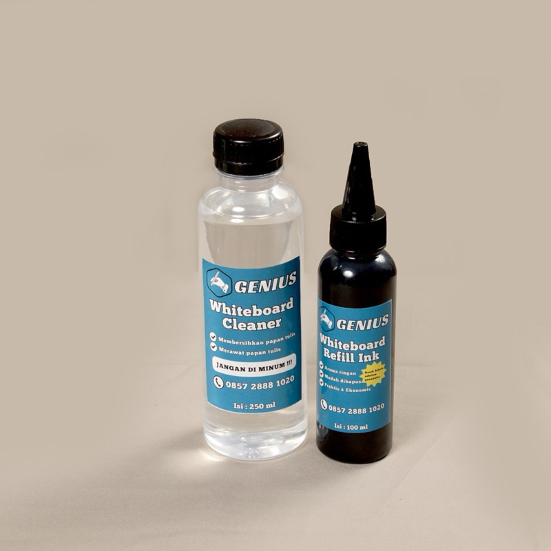 

Paket hemat Tinta spidol dan cleaner / tinta 250ml dan cleaner 250ml
