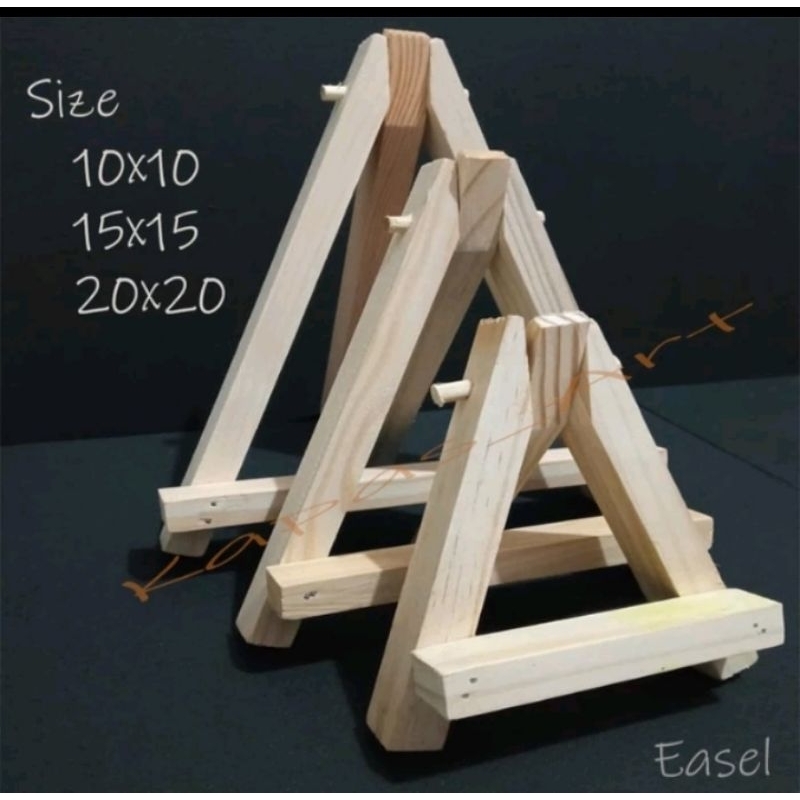 

easel lukis/stand lukis siap pakai