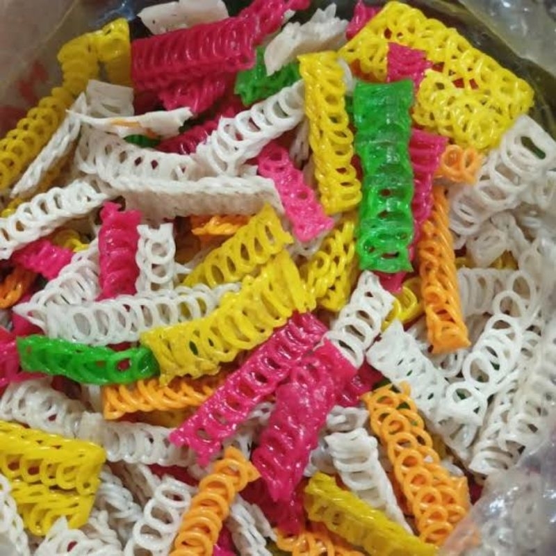 

KERUPUK KEPANG WARNA WARNI MENTAH NETTO 500 GR