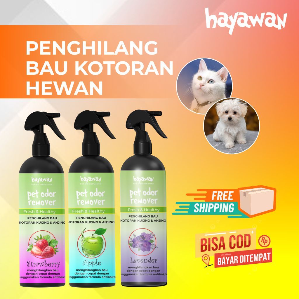 

Navi_Lezatoz Spray Penghilang Bau Pesing Kotoran Hewan Kucing Anjing Kelinci Antibakteri Penghilang