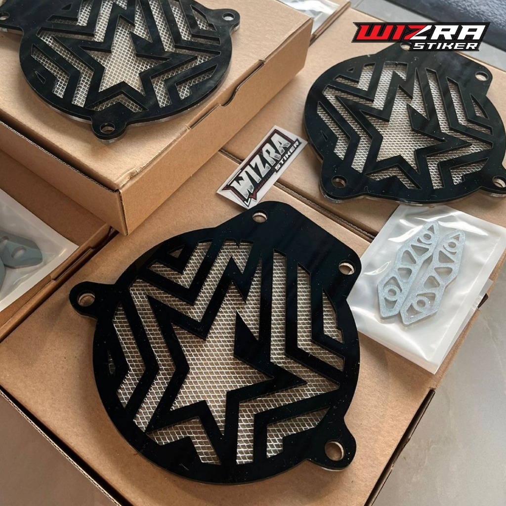 COVER CVT AEROX OLD TUTUP CVT AEROX OLD AEROX COVER CVT AKRILIK MOTIF BINTANG