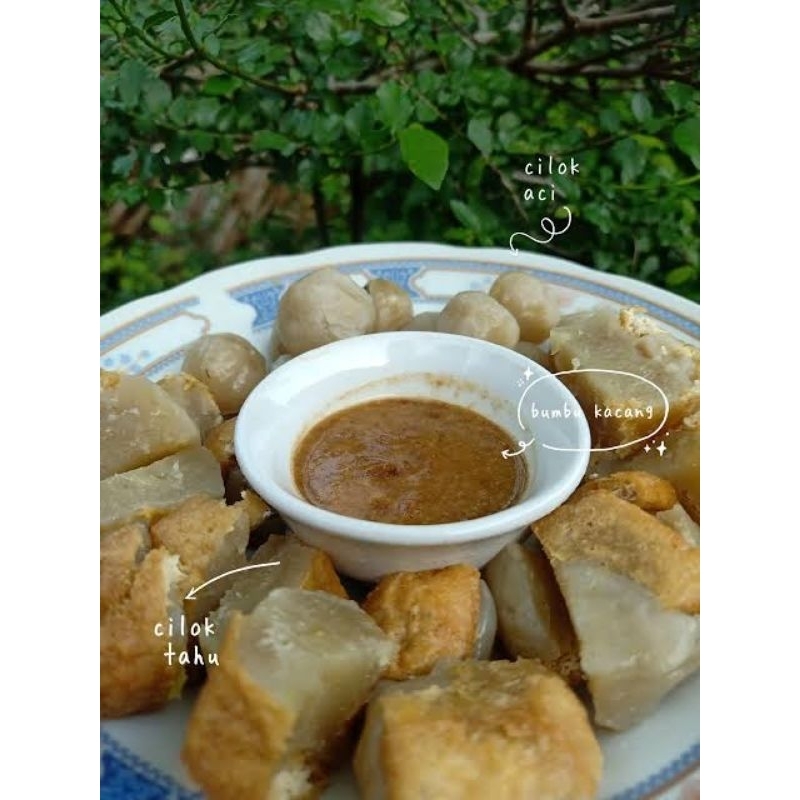 

CILOK CIAMIS Mix TAHU Bumbu kacang