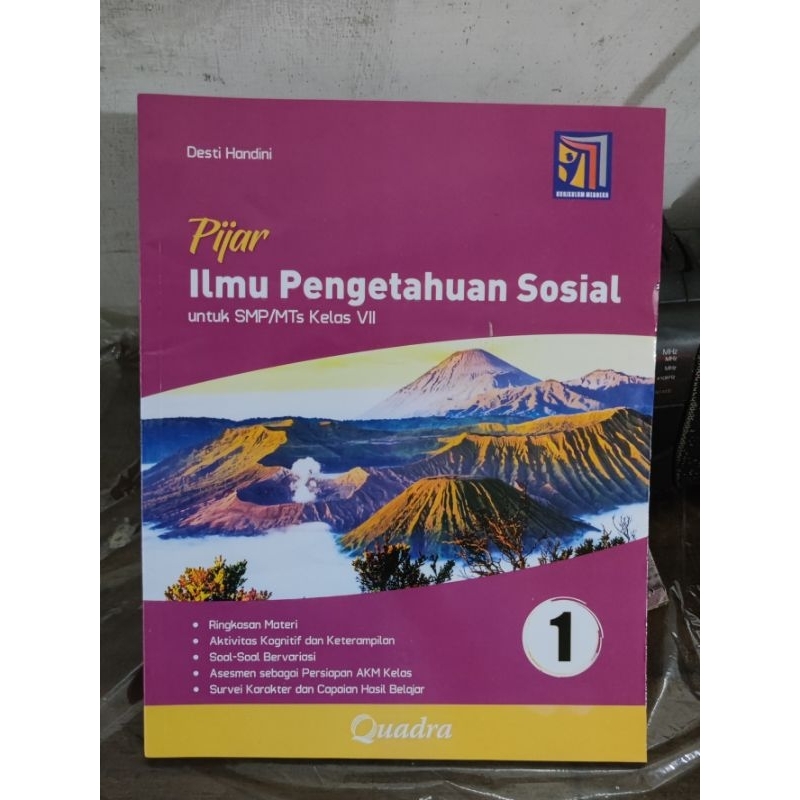 Pijar IPS SMP kelas 7 Kurikulum Merdeka Penerbit Quadra