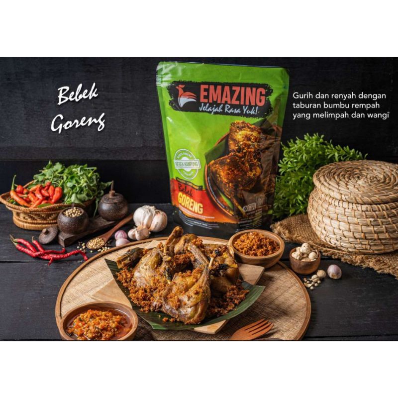 

BEBEK GORENG 900GR