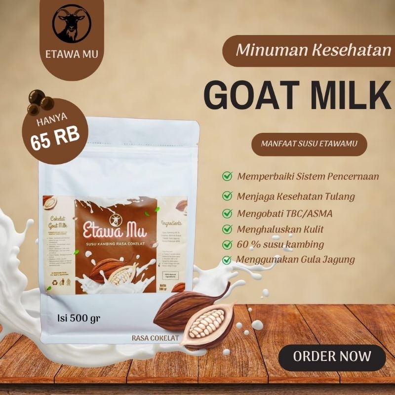 

EtawaMu Susu Kambing bubuk isi 500 gram