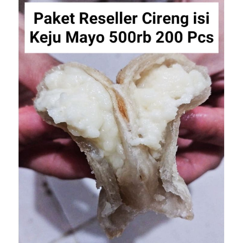 

Cireng Keju Mayo Enak | Paket Jualan Untuk Reseller 200 Pcs Murah Banget