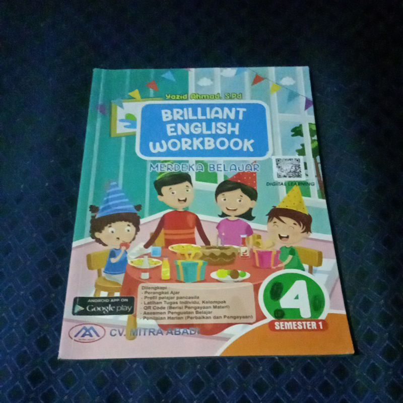 BRILLIANT ENGLISH WORKBOOK KELAS 4 SEMESTER 1