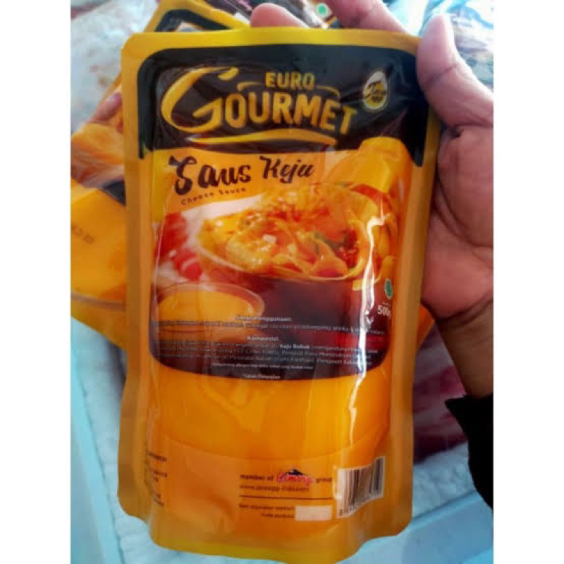 

gourmet saus keju 500 gr