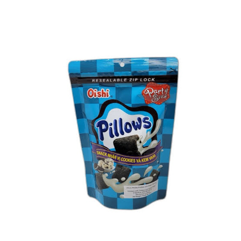 

oishi pillow cookies n cream vietnam