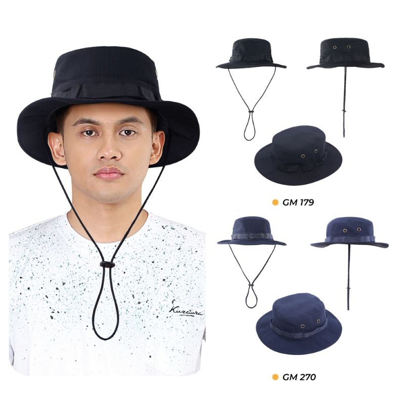 Topi rimba original Topi gunung rimba pria wanita polos Topi hiking outdoor