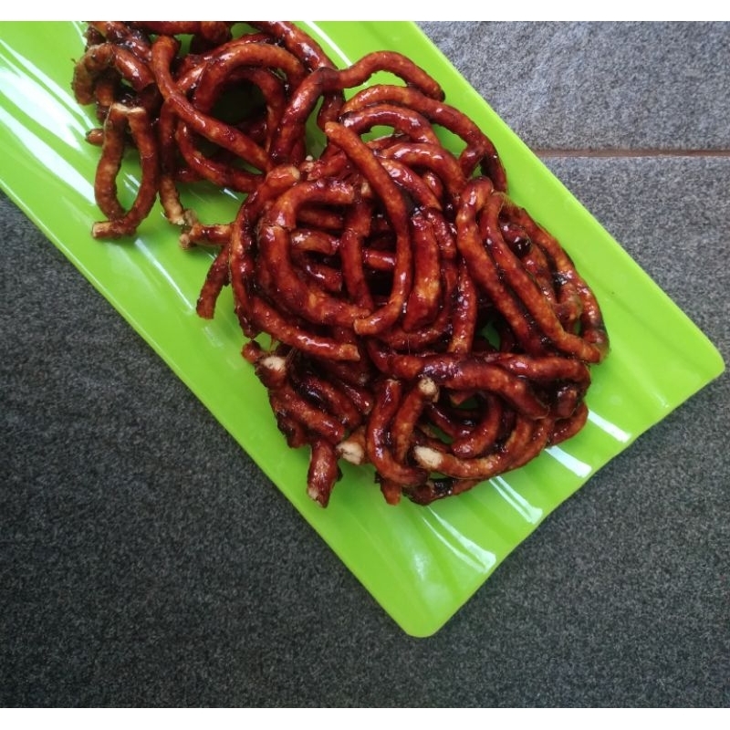 

Lanting Singkong Pedas Manis / Klanting Pedas Manis / Renggenek Pedas Manis 250gr