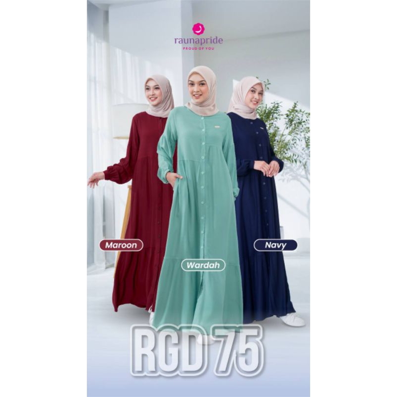gamis rgd 75 by raunapride//gamis rayon premium polos