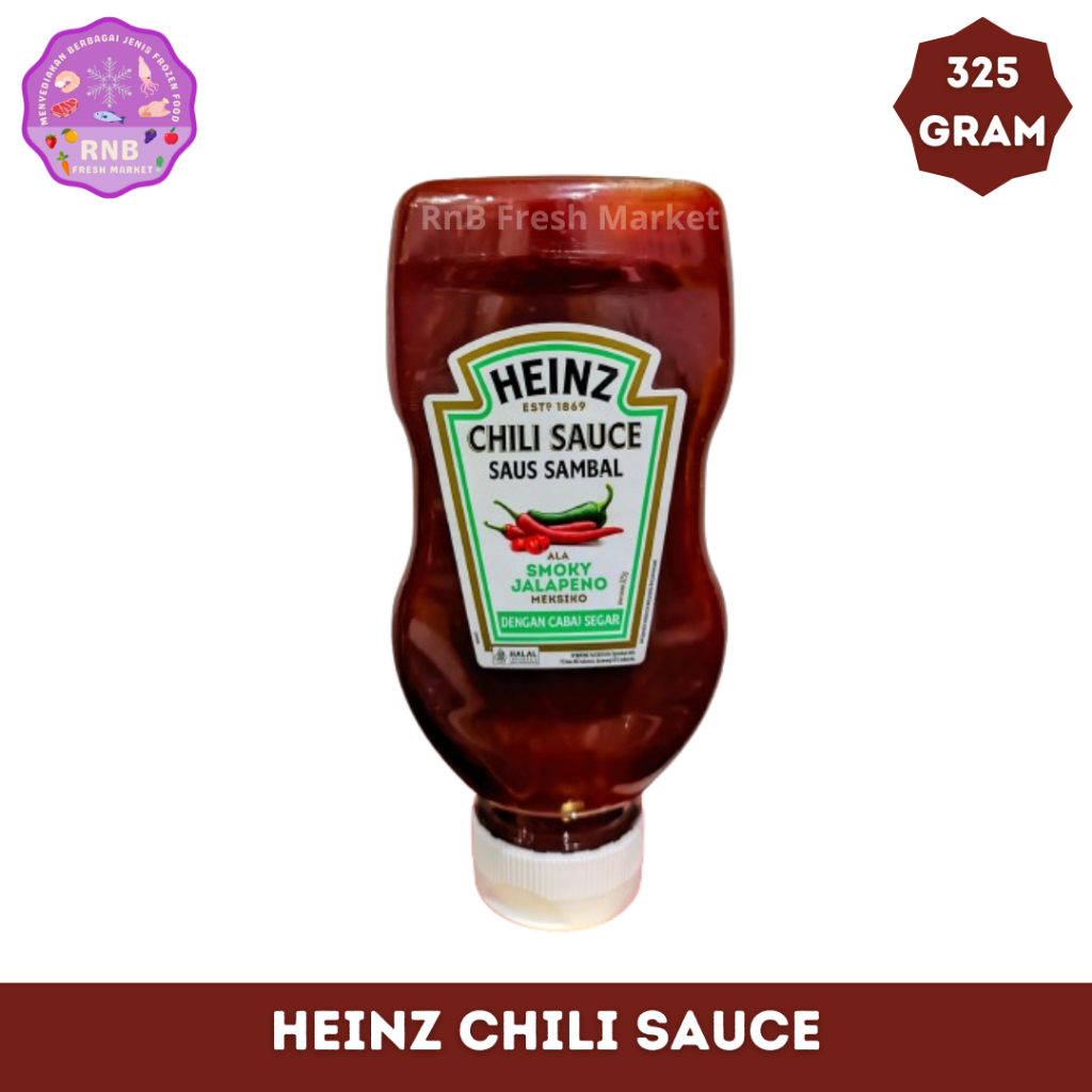 

Heinz Chili Sauce Ala Smoky Jalapone Netto 325 Gram