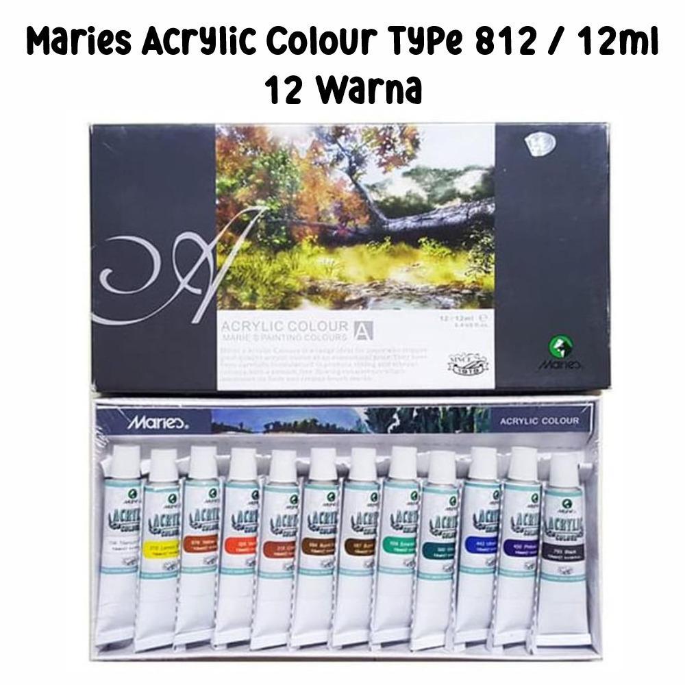 

CAT AKRILIK MARIES 812B (12ML 12WARNA)
