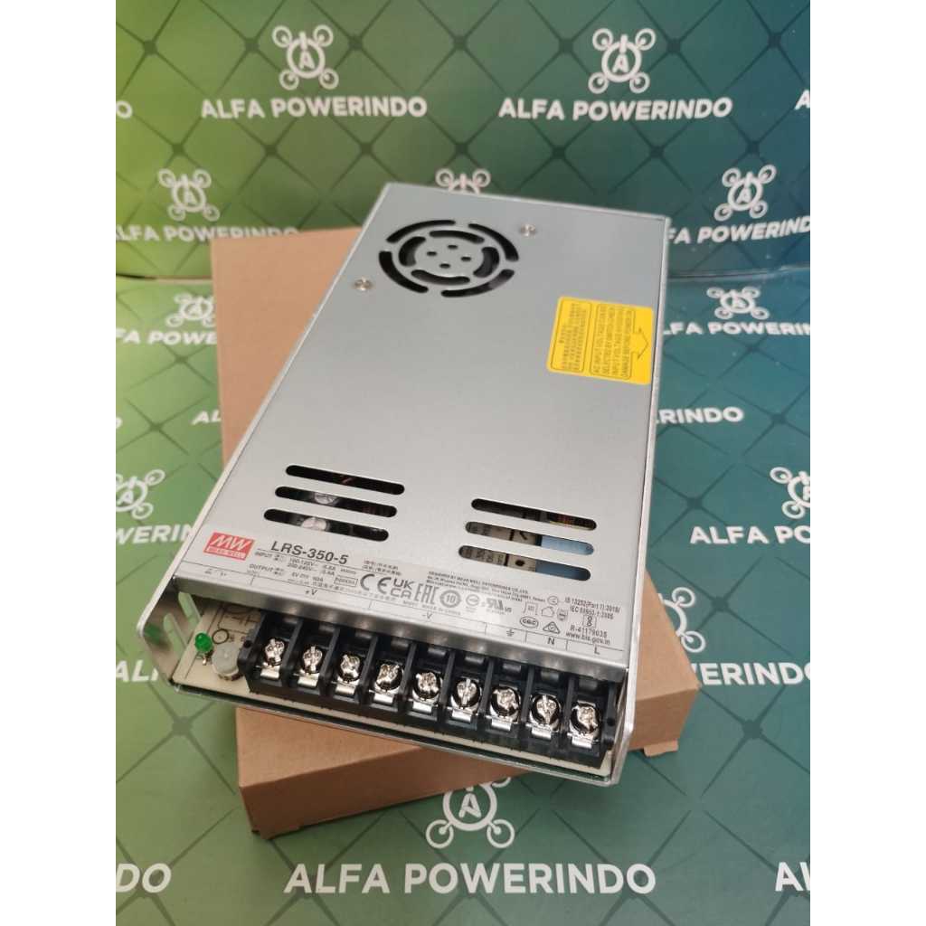 MEANWELL LRS-350-5 POWER SUPPLY 70A 5V 350Watt MEAN WELL