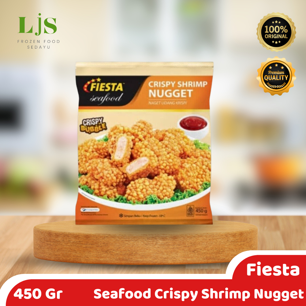 

Fiesta Seafood Crispy Shrimp Nugget 450gr