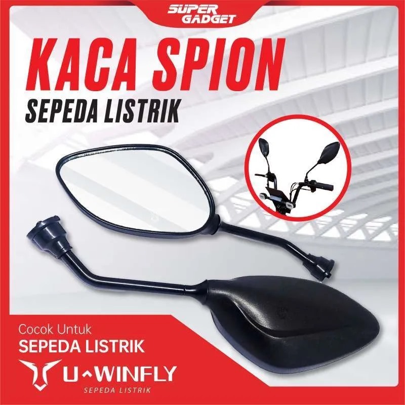 Kaca Spion Sepeda Listrik Uwinfly Harga 1 Pasang Original Uwinfly Brand