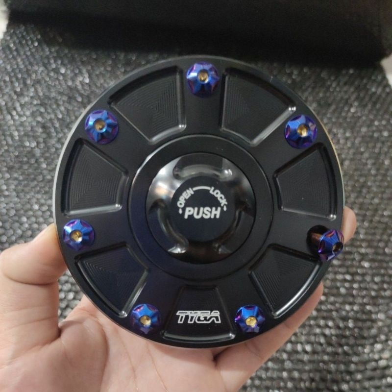 TUTUP TANGKI NINJA R SS RR CAP TYGA SET BAUT PROBOLT