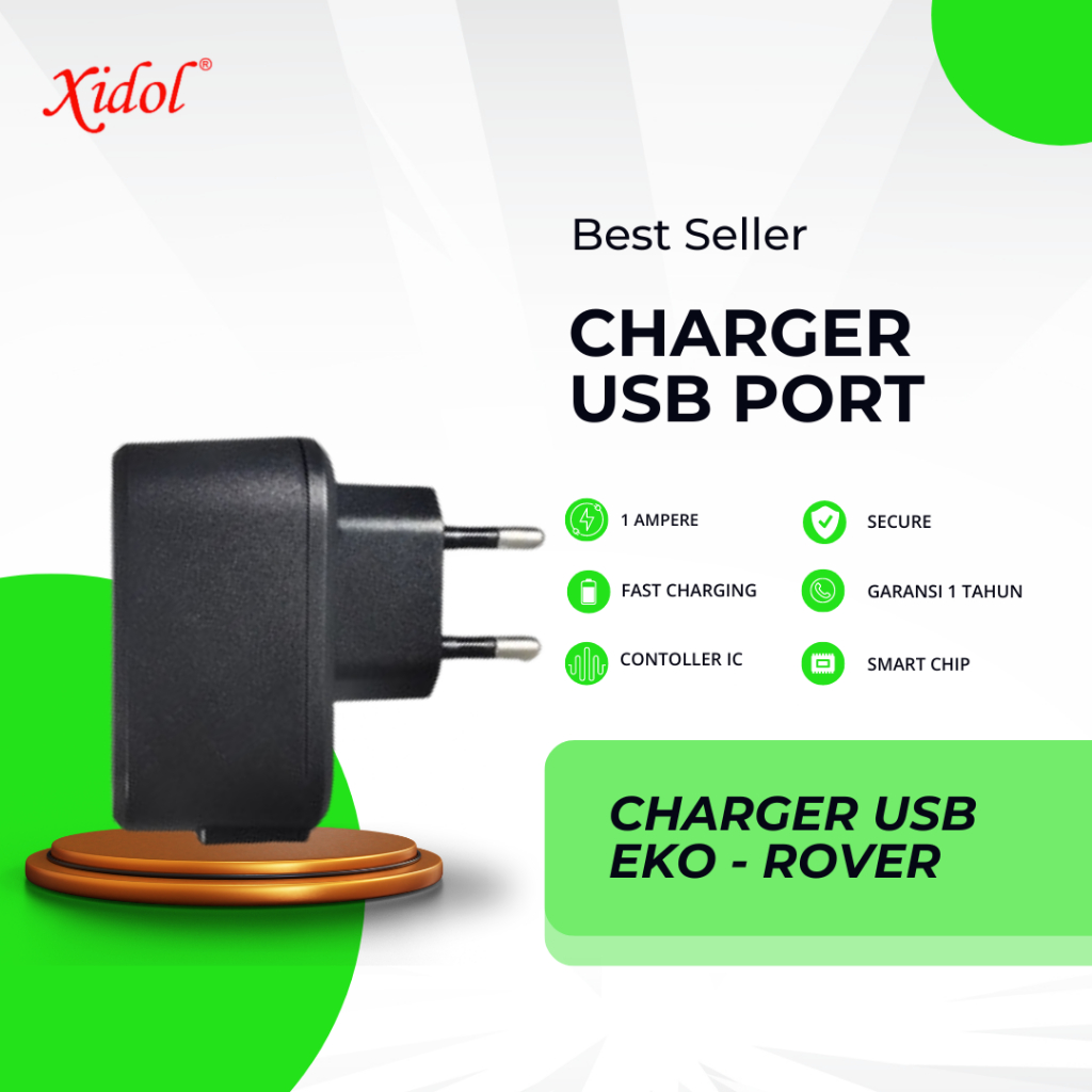 CHARGER EKO - ROVER bergaransi