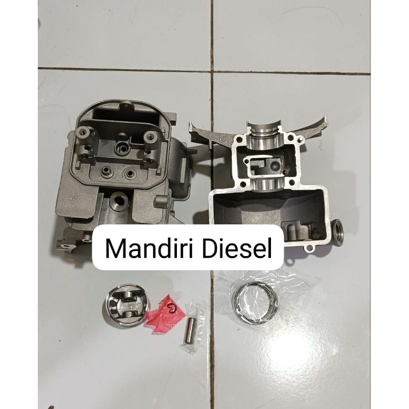 GX35 crankcase (blok mesin) + piston Blok mesin rumput 4 tak