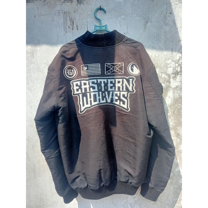 eastern wolves bomber jacket