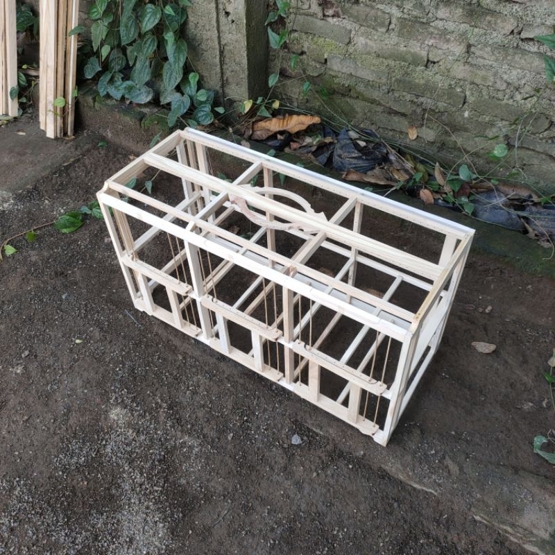 Rangka dongdang merpati 6 pintu siap rakit