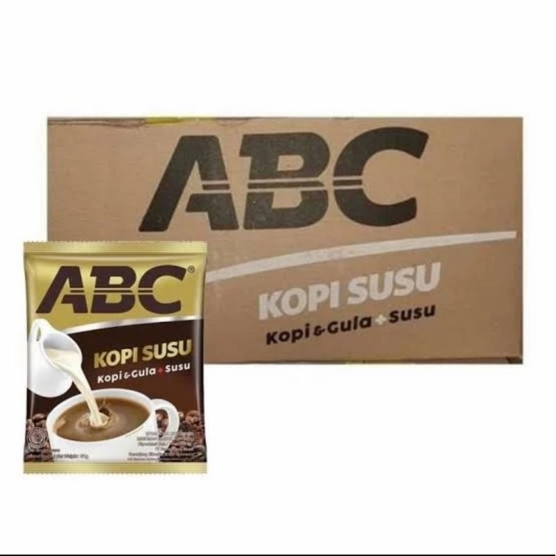 

Kopi Abc Susu 1 Dus 1 Karton 12x10 Renceng