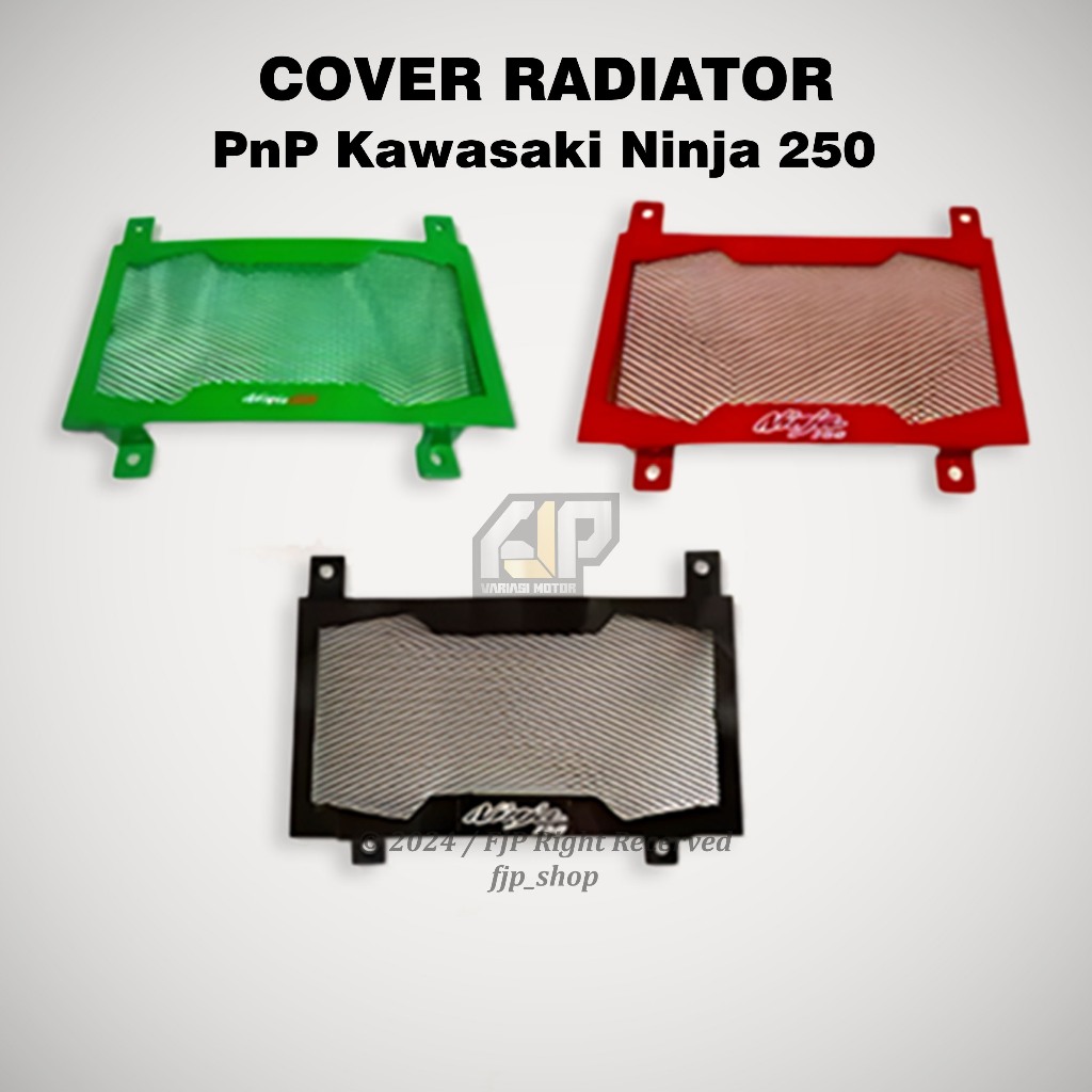 Cover Radiator Ninja 250 Penutup Radiator Ninja 250Fi