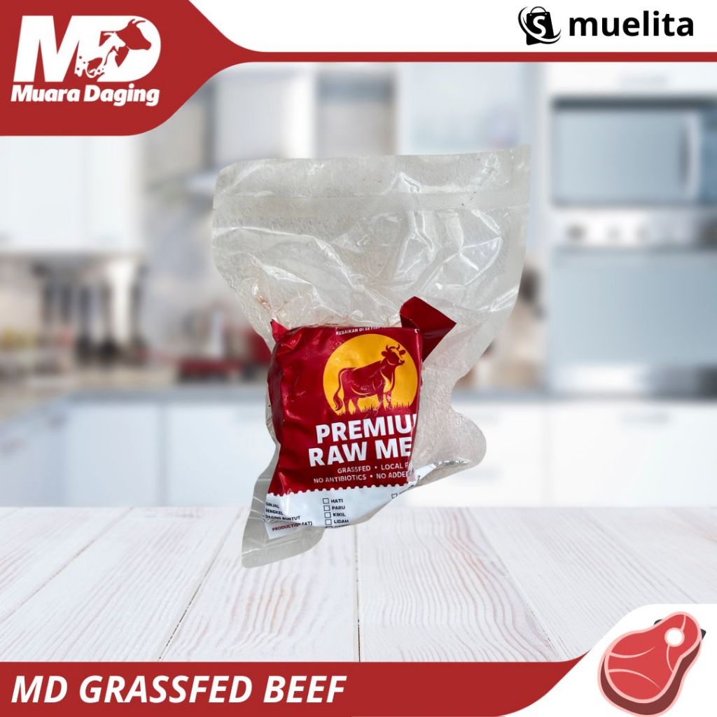 

MD GRASS-FED BEEF - Daging Giling (Low Fat)