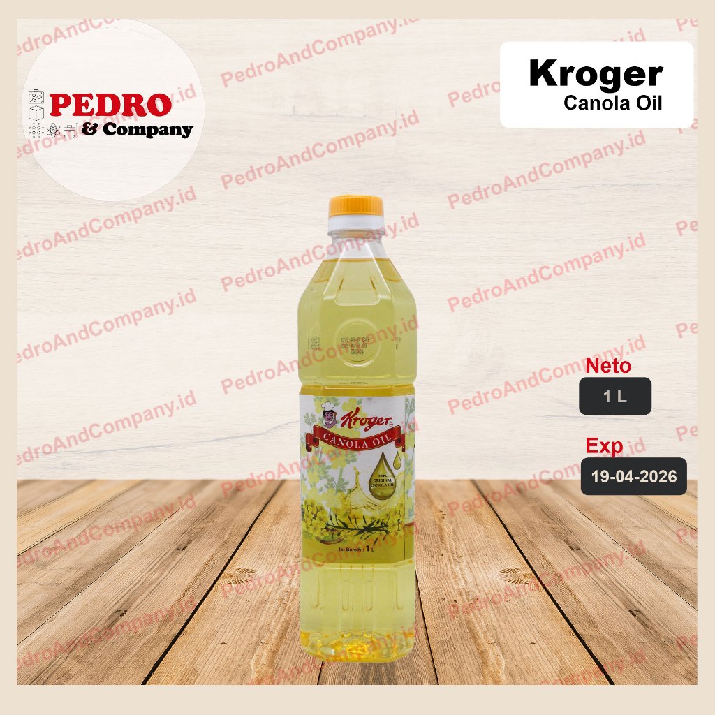 Kroger canola oil 1 liter