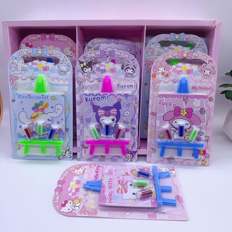 

[PREMIUM] SET DIY GLITTER SAND PAINTING SANRIO / SAND COLORING SANRIO