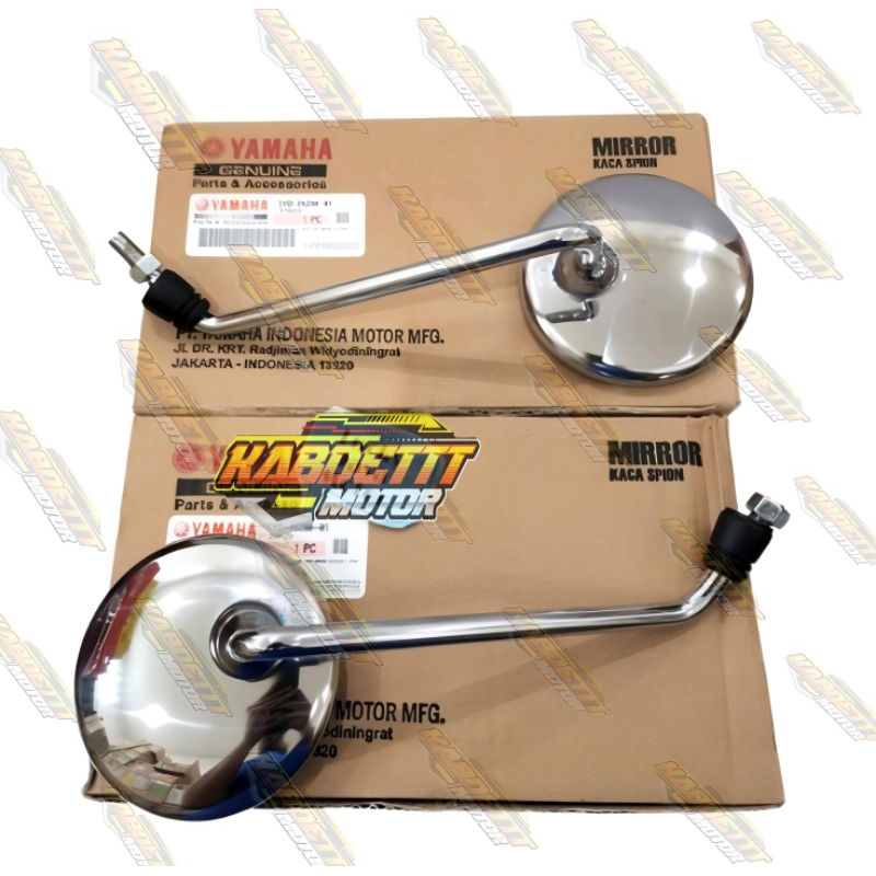 SPION MIROR KACA YAMAHA FINO FI PNP FAZZIO FAZIO 125 ASLI ORIGINAL YAMAHA
