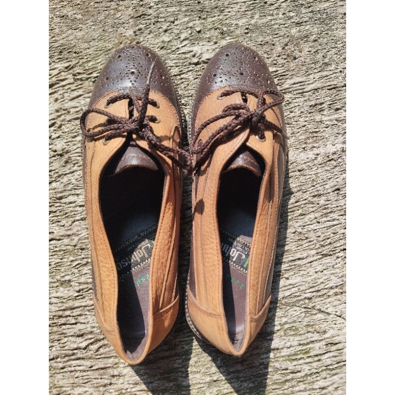 sepatu kulit vintage, leather shoes vintage