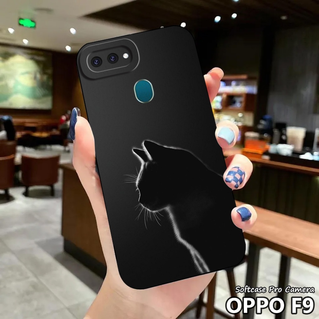 Case Oppo F9 - Casing Hp Oppo F9 ( KITTEN ) Softcase Pro Camera - Kesing - Silikon - Kondom Hp