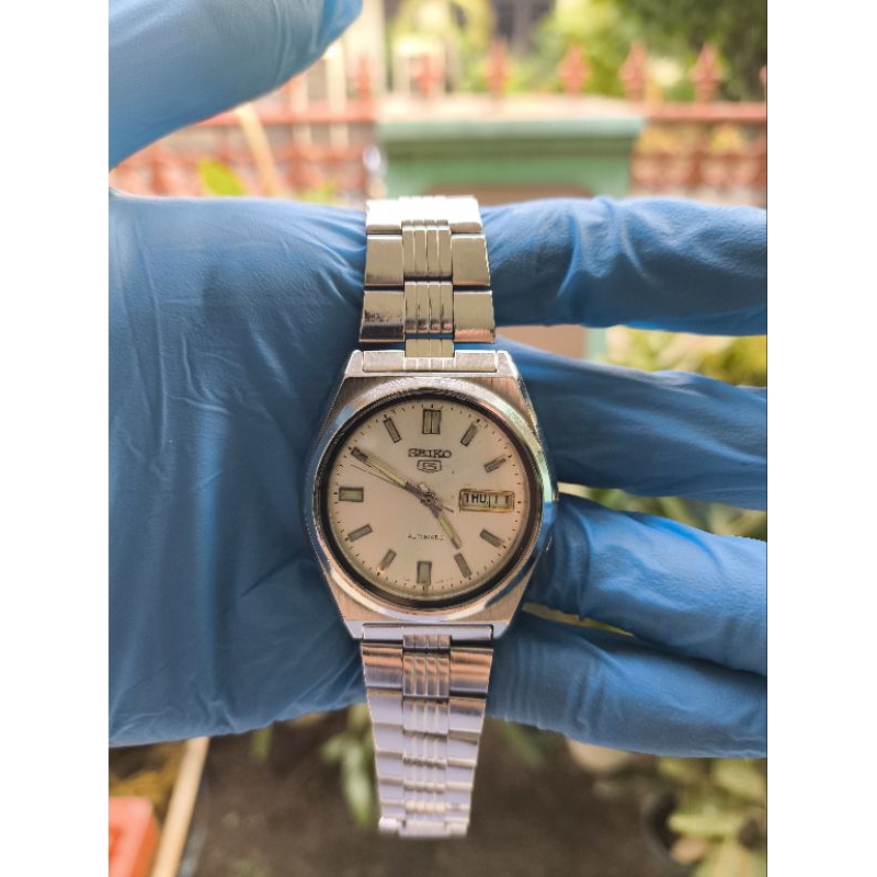 Jam Tangan Seiko 5 Automatic Original Backcase Transparan Mesin 7S26 Akurasi Power Reserve Oke Tingg