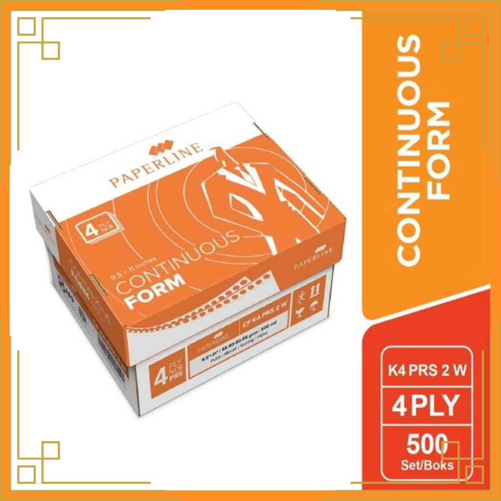 

PAPERLINE Kertas komputer continous form 4ply
