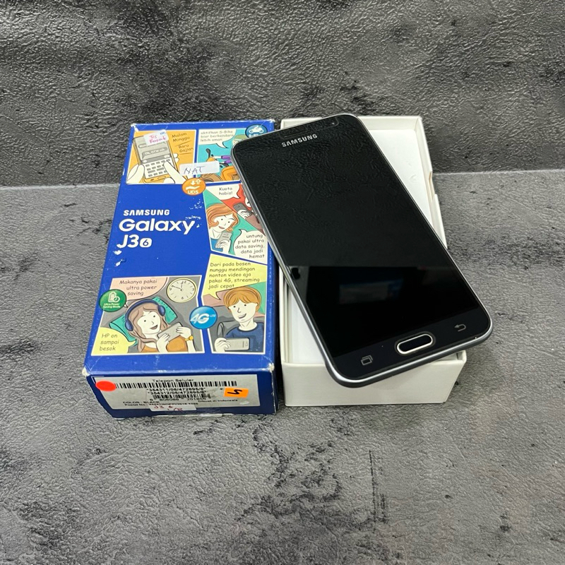 Samsung Galaxy J3 2016 Fullset Second Garansi Resmi