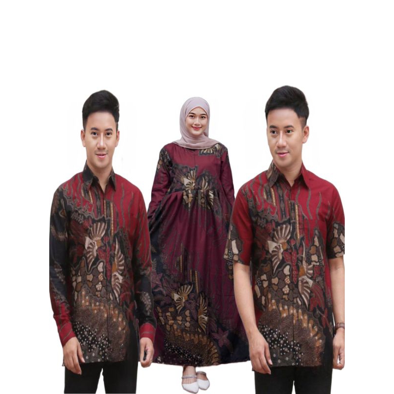 BAJU BATIK COUPLE PASANGAN SUAMI ISTRI SARIMBIT