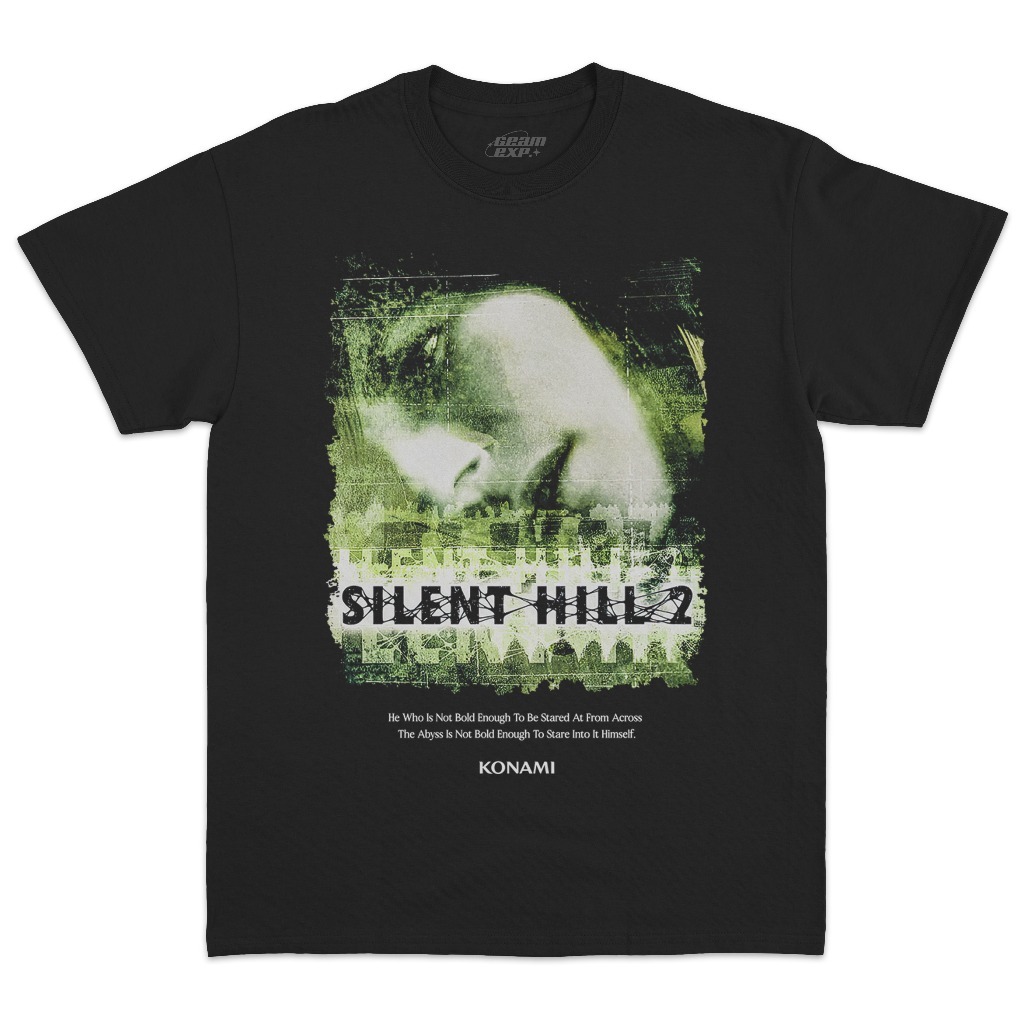 Kupakai Silent Hill 2 | Kaos Game Silent Hill 2 Konami Games | Gamer T-Shirt