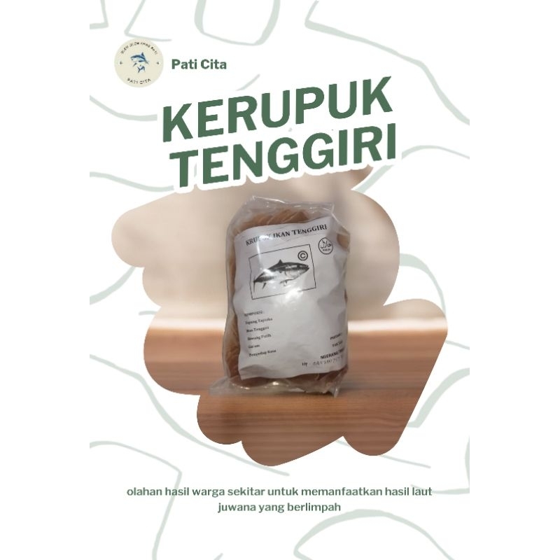 

Kerupuk Tenggiri asli khas Juwana untuk Oleh Oleh 1 kg