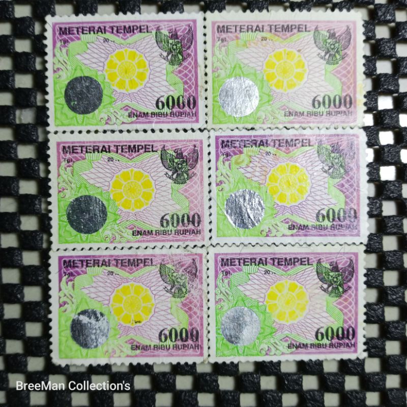 

Materai Lama 6000 Th.2000-2002