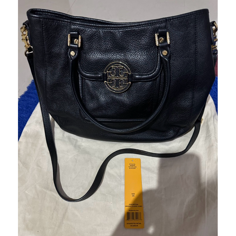 ToryBurch Amanda Classic hobo preloved
