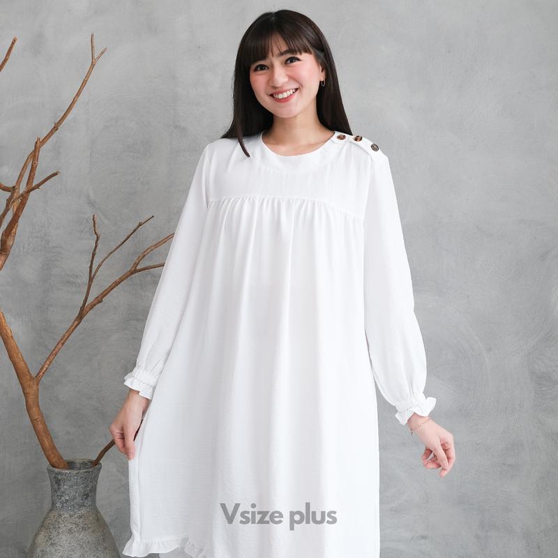 Vsizeplus - Khansa Tunik | Atasan Wanita Tunik Big Size Jumbo | 539-39