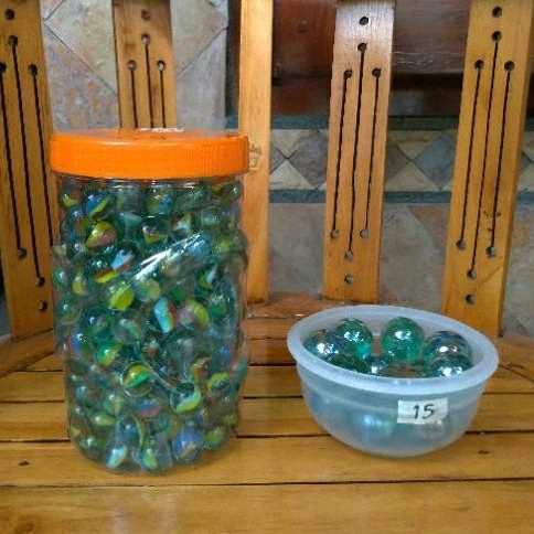 Kelereng Lawas Mainan Anak (Kecil+Besar)