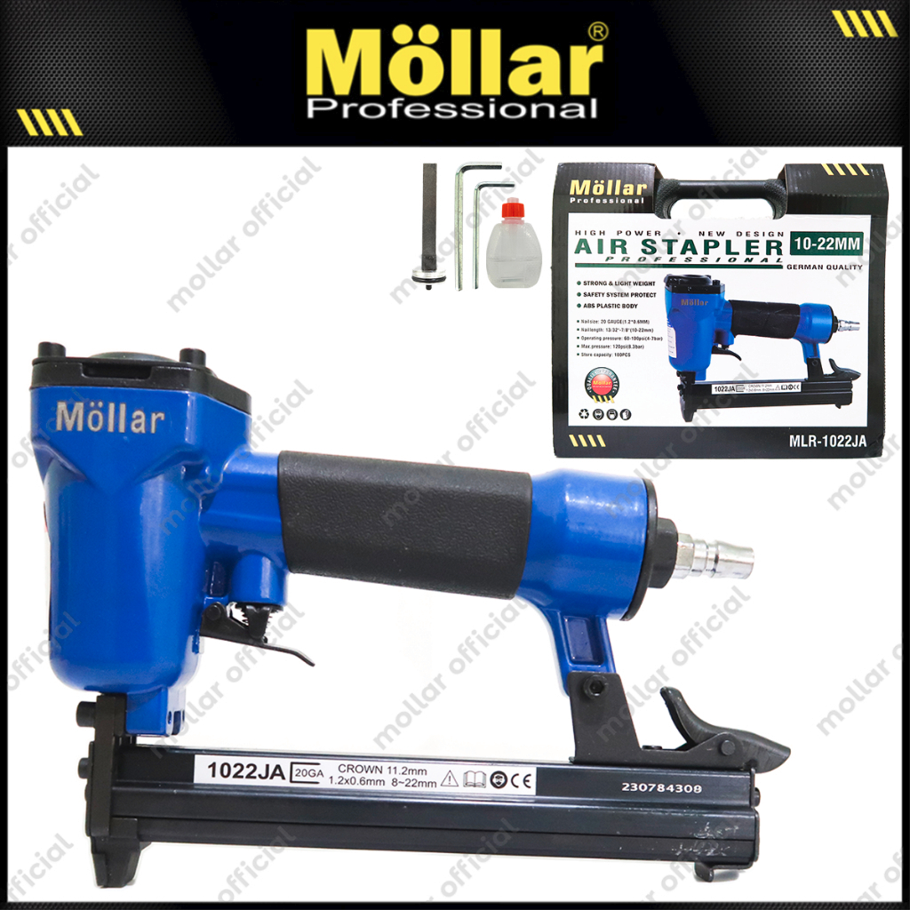 

Stapless Tembak/Air Stapler 10-22 mm Merk Mollar Profesional